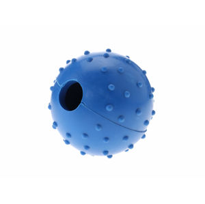 Vsepropejska Wren gumový míček na pamlsky pro psa Barva: Modrá, Rozměr (cm): 6